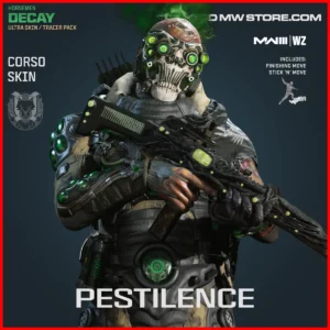 Pestilence Corso Skin in Warzone and MW3 Tracer Pack: Horsemen Decay Ultra Skin Bundle