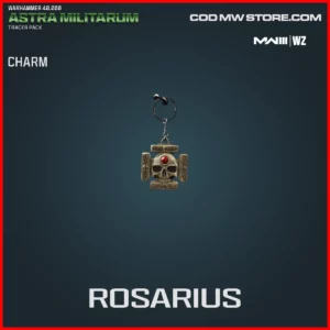 Rosarius Charm in Warzone and MW3 Warhammer 40000 Astra Militarum Bundle