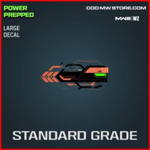Standard Grade Large Decal in Warzone and MW3 Power Prepped Bundle