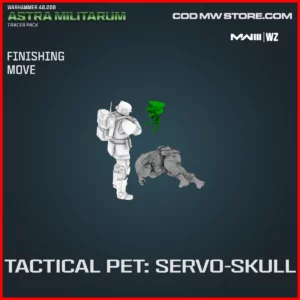 Tactical Pet: Servo-Skull Finishing Move in Warzone and MW3 Warhammer 40000 Astra Militarum Bundle