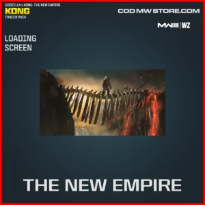 The New Empire Loading Screen in Warzone and MW3 Godzilla x Kong The New Empire Kong Tracer Pack Bundle