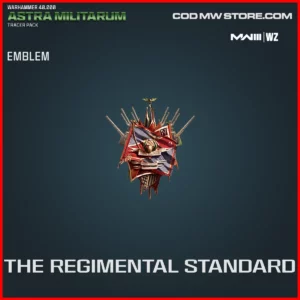 The Regimental Standard Emblem in Warzone and MW3 Warhammer 40000 Astra Militarum Bundle