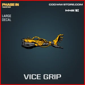 Vice Grip Large Decal in Warzone and MW3 Phase In Tracer Pack Bundle