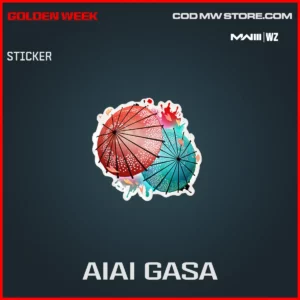 Aiai Gasa Sticker in Warzone and MW3 Golden Week Bundle