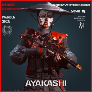 Ayakashi Warden Skin in Warzone and MW3 Konni Express Bundle