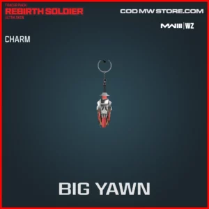Big Yawn Charm in Warzone and MW3 Tracer Pack: Rebirth Soldier Ultra Skin Bundle