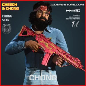 Chong Skin in Warzone and MW3 Tracer Pack: Cheech & Chong Bundle
