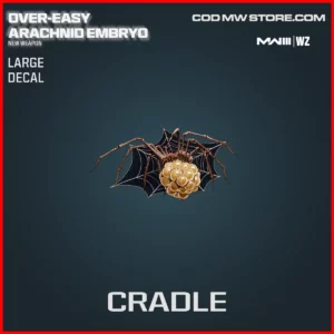 Cradle Large Decal in Warzone and MW3 Over-Easy Arachnid Embryo Bundle