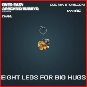 Eight Legs For Big Hugs Charm in Warzone and MW3 Over-Easy Arachnid Embryo Bundle