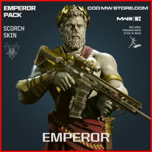 Emperor Scorch Skin in Warzone and MW3 Emperor Pack Bundle