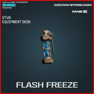 Flash Freeze Stun Equipment Skin in Warzone and MW3 Godzilla x Kong The New Empire Shimo Tracer Pack Bundle