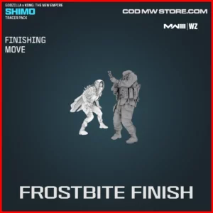 Frostbite Finish Finishing Move in Warzone and MW3 Godzilla x Kong The New Empire Shimo Tracer Pack Bundle