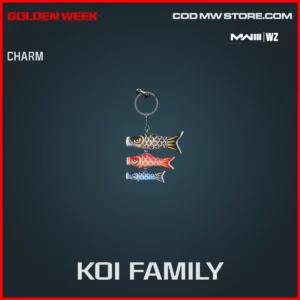 Koi Family Charm in Warzone and MW3 Golden Week Bundle