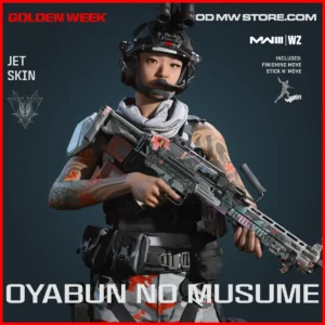Oyabun No Musume Jet Skin in Warzone and MW3 Golden Week Bundle