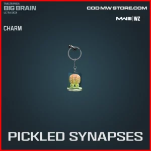 Pickled Synapses Charm in Warzone and MW3 Tracer Pack: Big Brain Ultra Skin Bundle