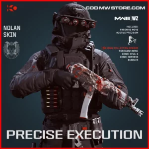 Precise Execution Nolan Skin in Warzone and MW3 Konni Collection Reward