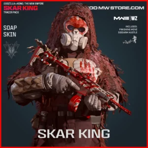 Skar King Soap Skin in Warzone and MW3 Godzilla x Kong The New Empire Skar King Tracer Pack Bundle