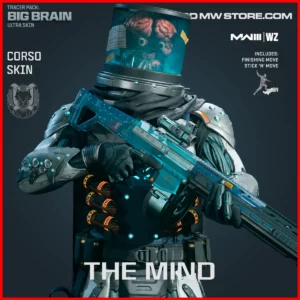 The Mind Corso Skin in Warzone and MW3 Tracer Pack: Big Brain Ultra Skin Bundle