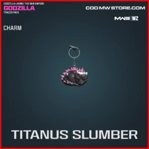 Titanus Slumber Charm in Warzone and MW3 Godzilla x Kong The New Empire Godzilla Tracer Pack Bundle