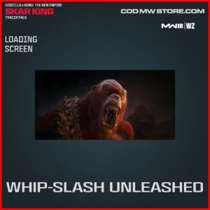 Whip-Slash Unleashed Loading Screen in Warzone and MW3 Godzilla x Kong The New Empire Skar King Tracer Pack Bundle