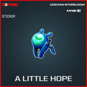 A Little Hope sticker in Warzone and MW3 B3yond Bundle
