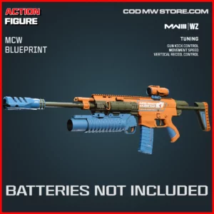 Batteries Not Included MCW Blueprint Skin in Warzone and MW3 Action Figure Bundle