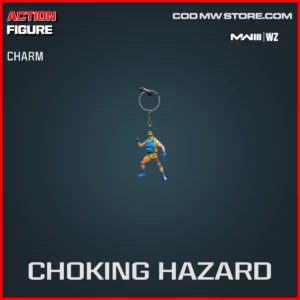Choking Hazard Charm in Warzone and MW3 Action Figure Bundle