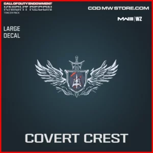 Covert Crest Large Decal in Warzone and MW3 C.O.D.E. Knight Recon Bundle
