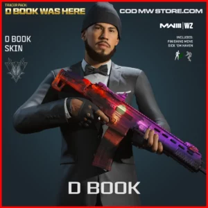 D Book Devin Booker Skin in Warzone and MW3 D Book Was Here Bundle