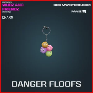 Danger Floofs Charm in Warzone and MW3 Tracer Pack: Wubz and Friendz Party Pack Bundle