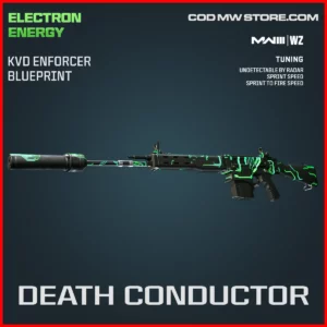 Death Conductor KVD Enforcer Blueprint Skin in Warzone and MW3 Electron Bundle