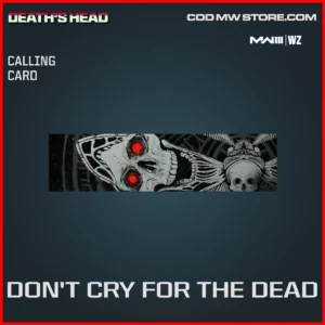 Dont Cry For The Dead in Warzone and MW3 Death's Head Bundle