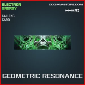 Geometric Resonance Calling Card in Warzone and MW3 Electron Bundle