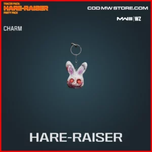 Hare-Raiser Charm in Warzone and MW3 Tracer Pack: Hare-Raiser Party Pack Bundle
