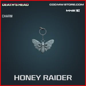 Honey Raider Charm in Warzone and MW3 Death's Head Bundle