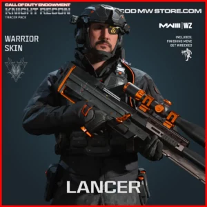 Lancer Warrior Skin in Warzone and MW3 C.O.D.E. Knight Recon Bundle