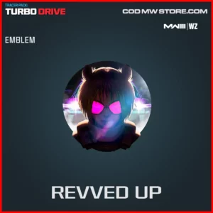 Revved Up Emblem in Tracer Pack: Turbo Drive Bundle