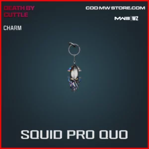 Squid Pro Quo Charm in Warzone and MW3 Death By Cuttle Bundle