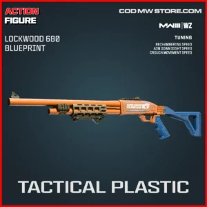 Tactical Plastic Lockwood 680 Blueprint Skin in Warzone and MW3 Action Figure Bundle