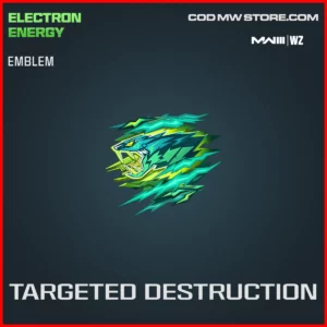 Targeted Destruction Emblem in Warzone and MW3 Electron Bundle