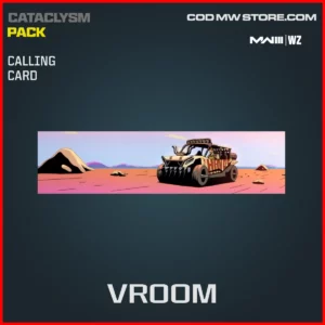 Vroom Calling Card in Warzone and MW3 Cataclysm Pack
