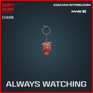 Always Watching Charm in Warzone and MW3 Don't Blink Bundle