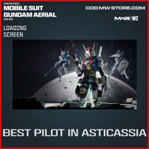 Best Pilot In Asticassia Loading Screen in Warzone and MW3 Mobile Suit Gundam Aerial XVX-016 Bundle