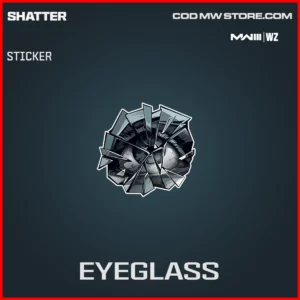 Eyeglass Sticker in Warzone and MW3 Shatter Bundle