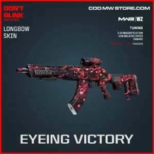 Eyeing Victory Longbow blueprint skin in Warzone and MW3 Don't Blink Bundle