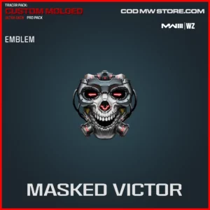 Masked Victor Emblem in Warzone and MW3 Custom Molded Ultra Skin Pro Pack