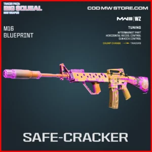 Safe-Cracker M16 Blueprint Skin in Warzone and MW3 Big $queal Bundle