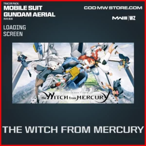 The Witch From Mercury Loading Screen in Warzone and MW3 Mobile Suit Gundam Aerial XVX-016 Bundle
