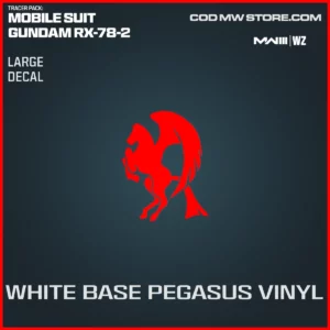 White Base Pegasus Vinyl in Warzone and MW3 Mobile Suit Gundam RX-78-2 Bundle