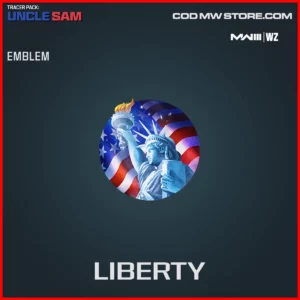 Liberty Emblem in Warzone and MW3 Uncle Sam Bundle
